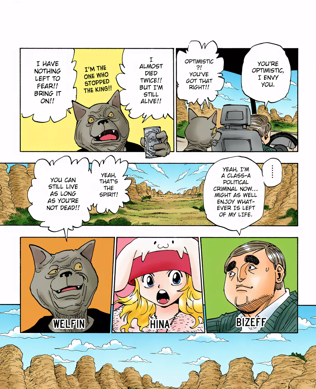 Hunter x Hunter Colored Manga