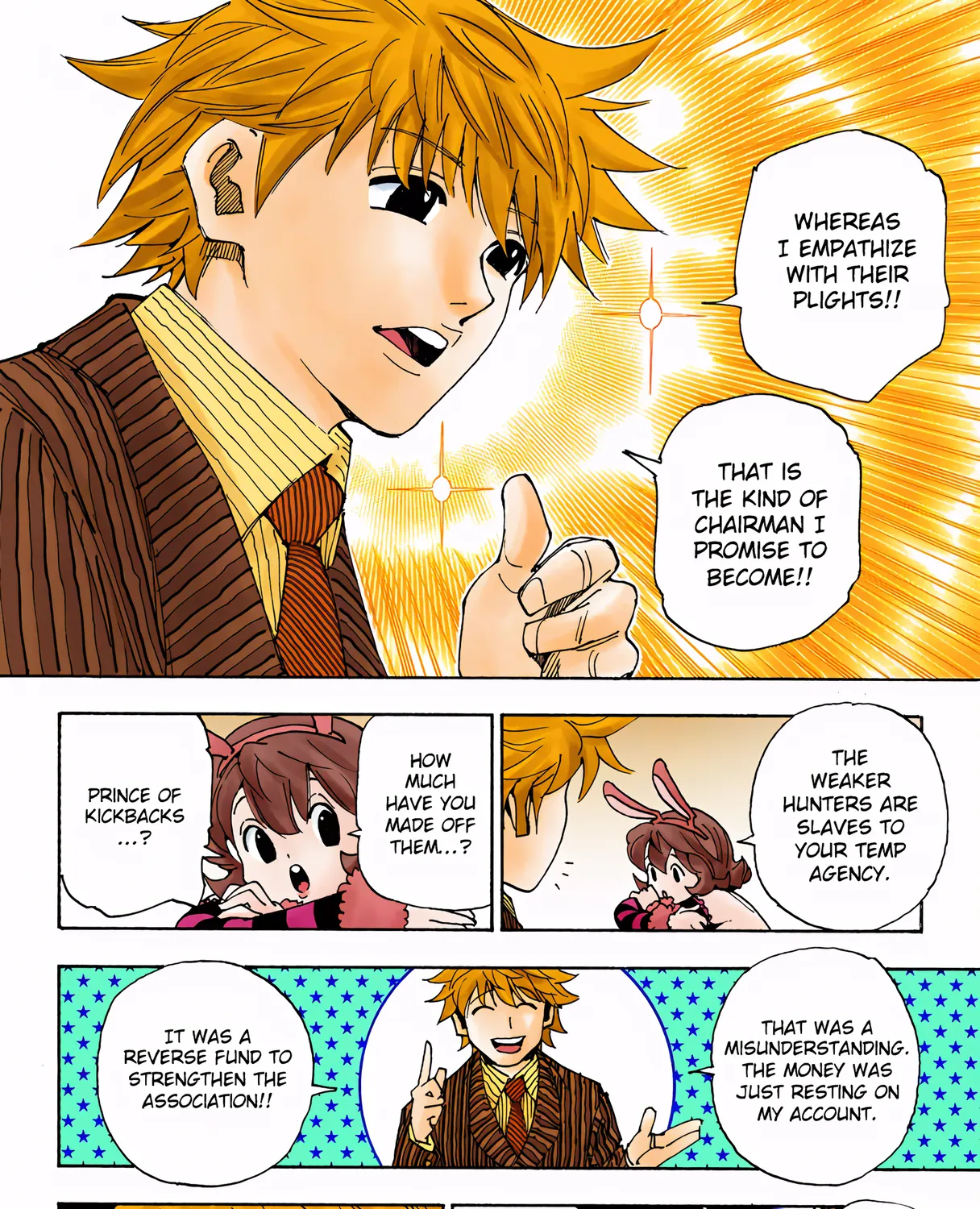 Hunter x Hunter Colored Manga