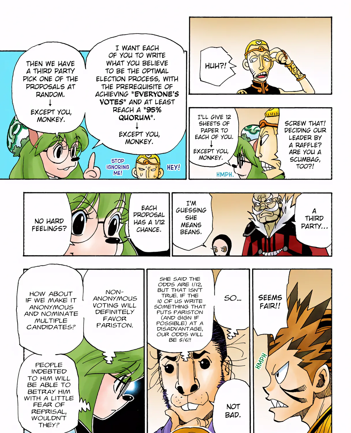 Hunter x Hunter Colored Manga