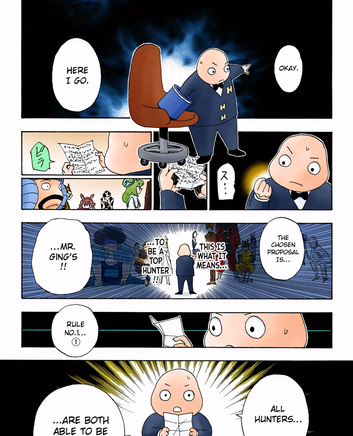 Hunter x Hunter Colored Manga