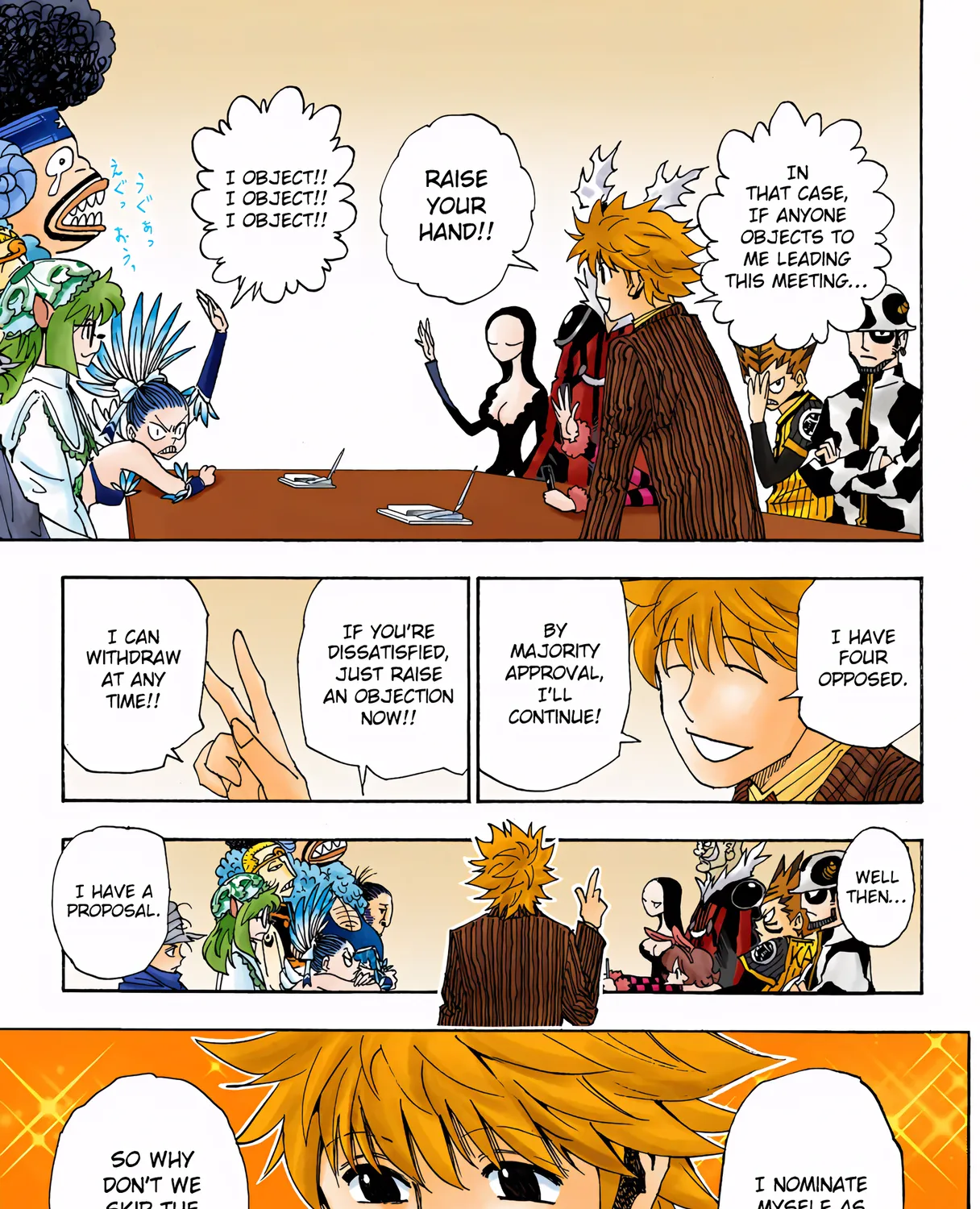 Hunter x Hunter Colored Manga