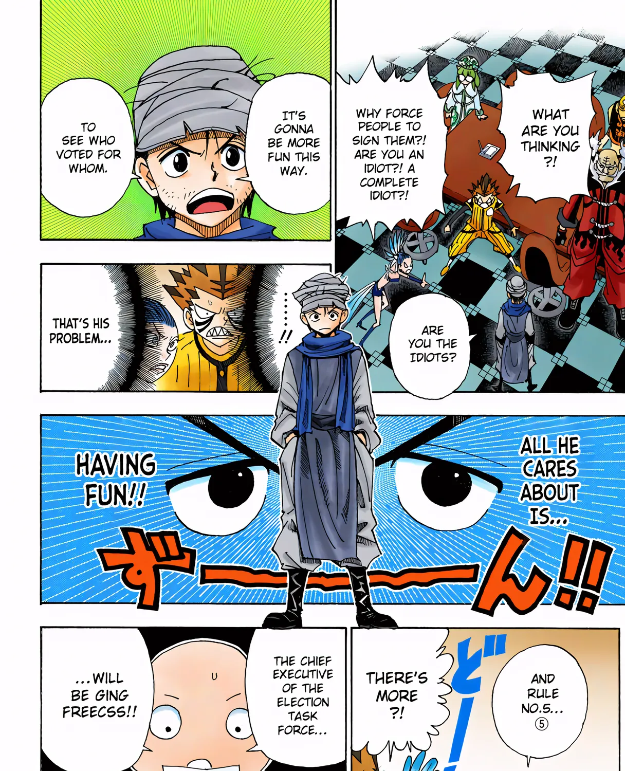 Hunter x Hunter Colored Manga