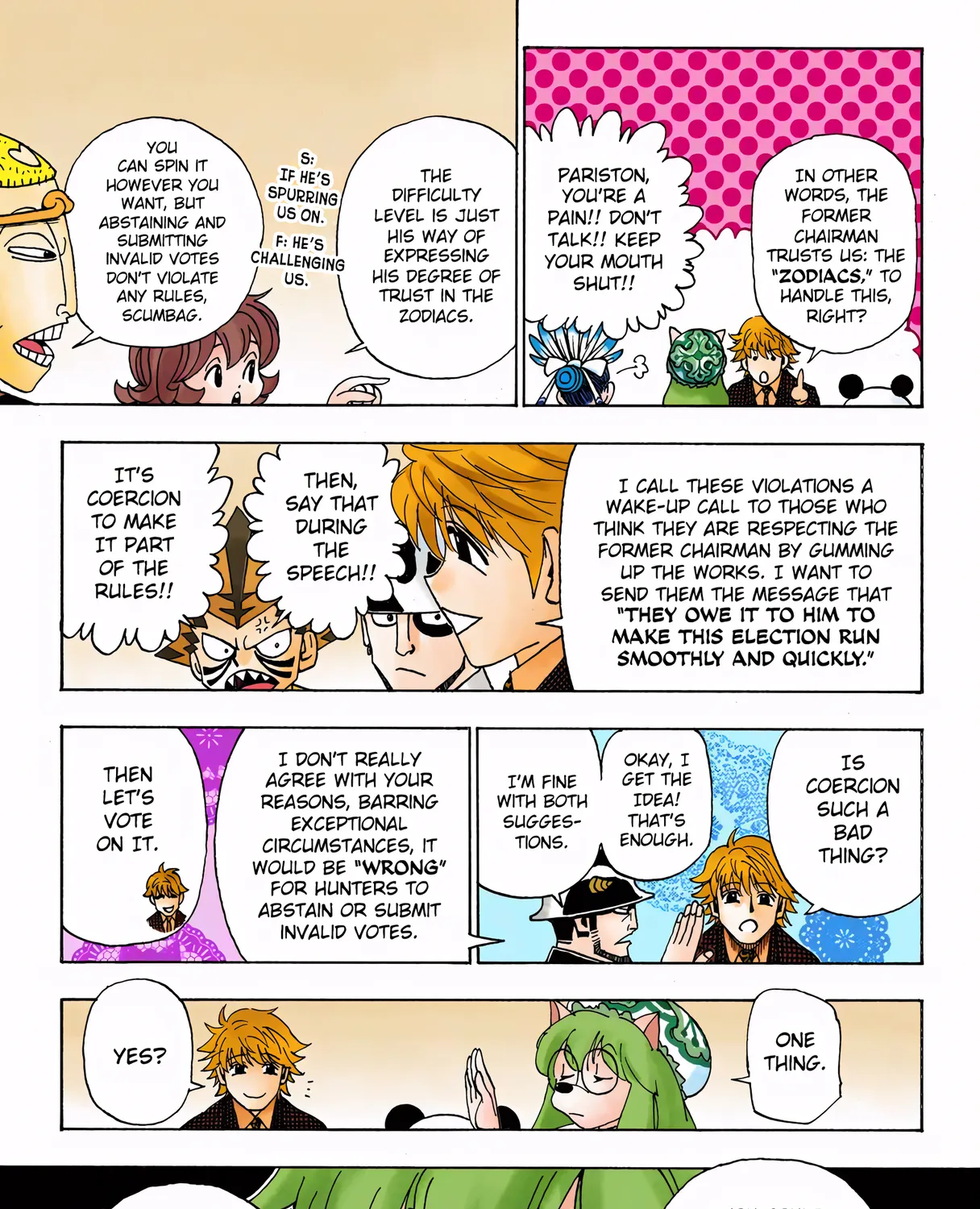 Hunter x Hunter Colored Manga