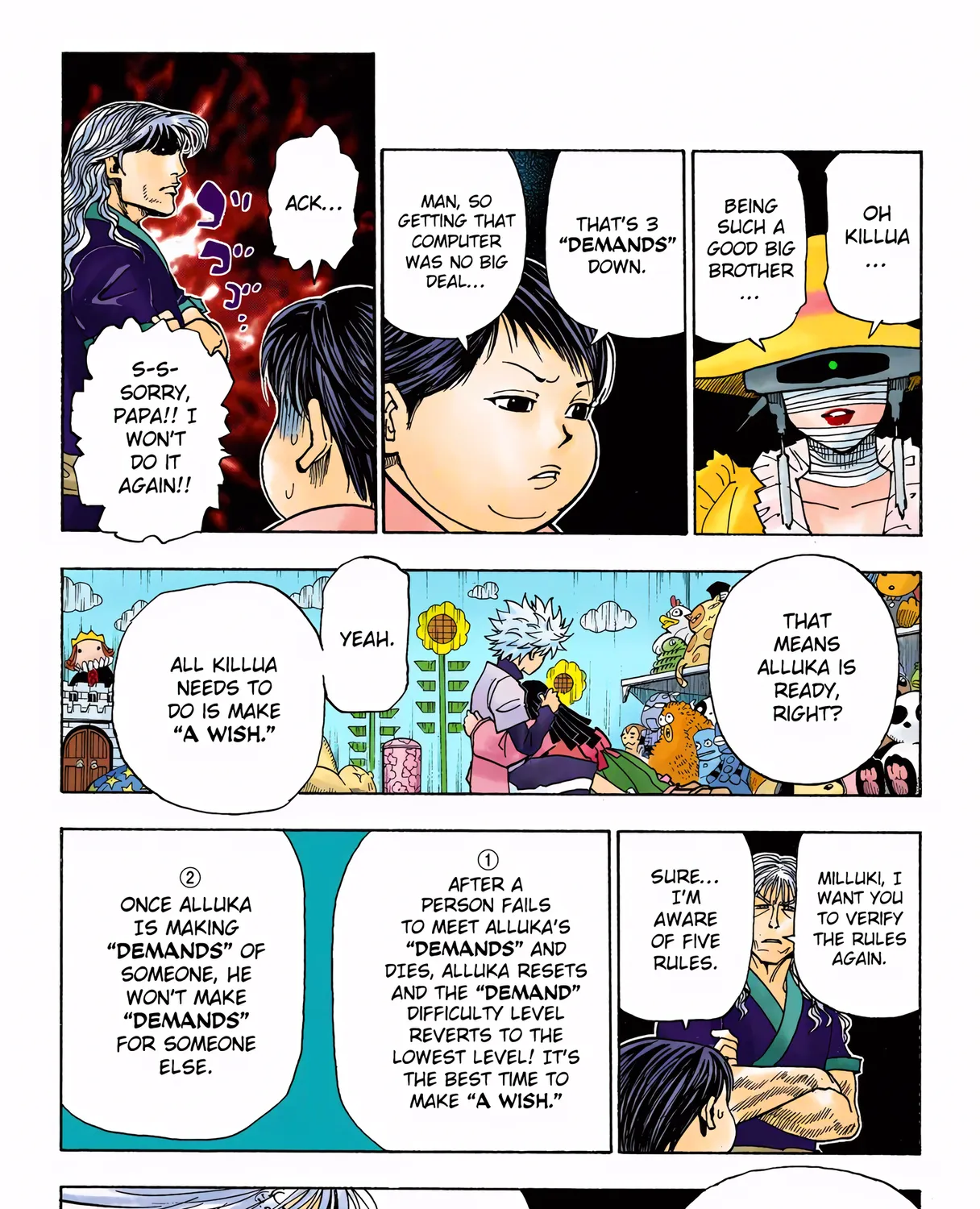 Hunter x Hunter Colored Manga