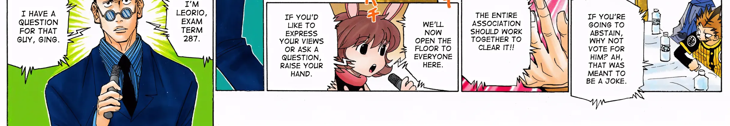 Hunter x Hunter Colored Manga