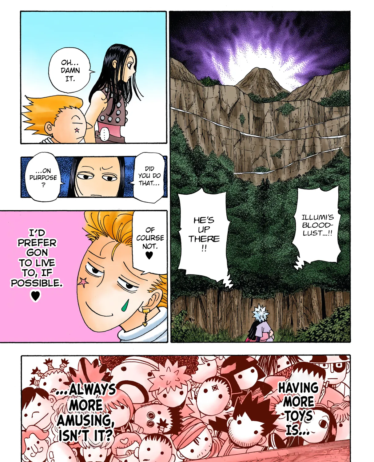 Hunter x Hunter Colored Manga