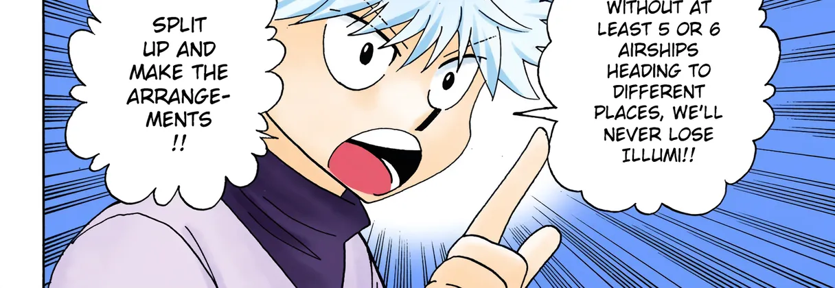 Hunter x Hunter Colored Manga