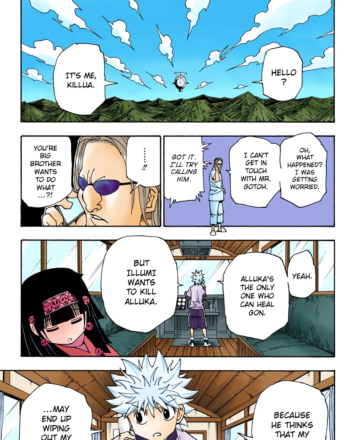 Hunter x Hunter Colored Manga