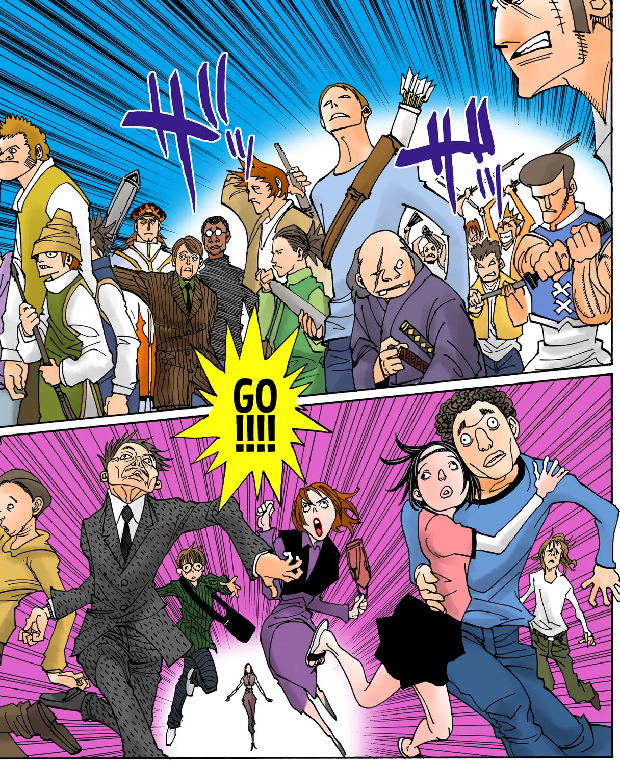 Hunter x Hunter Colored Manga