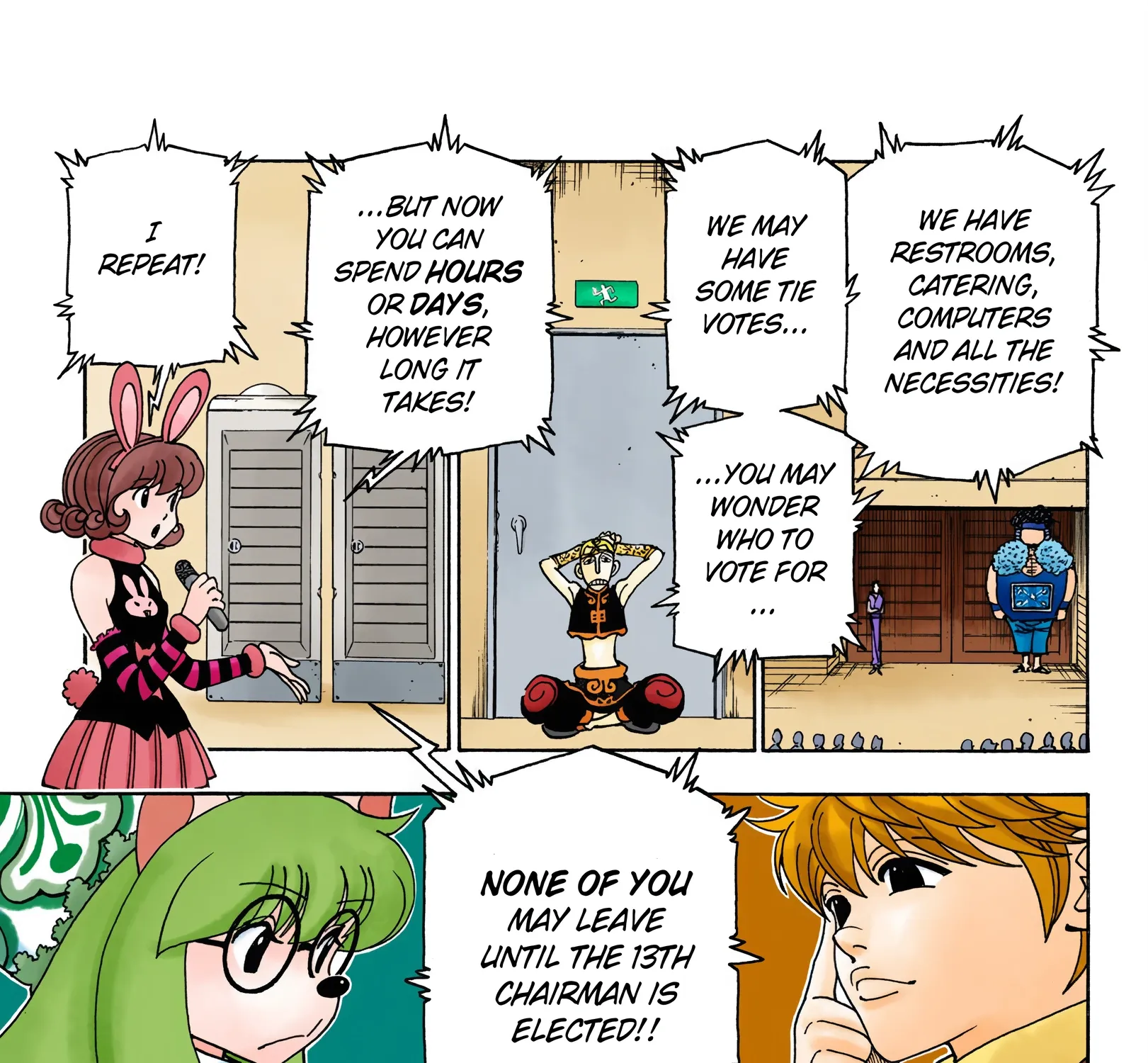 Hunter x Hunter Colored Manga