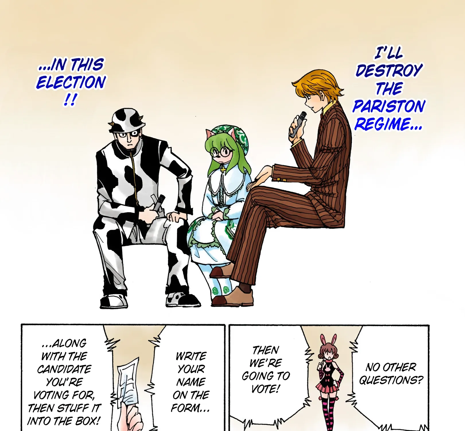 Hunter x Hunter Colored Manga