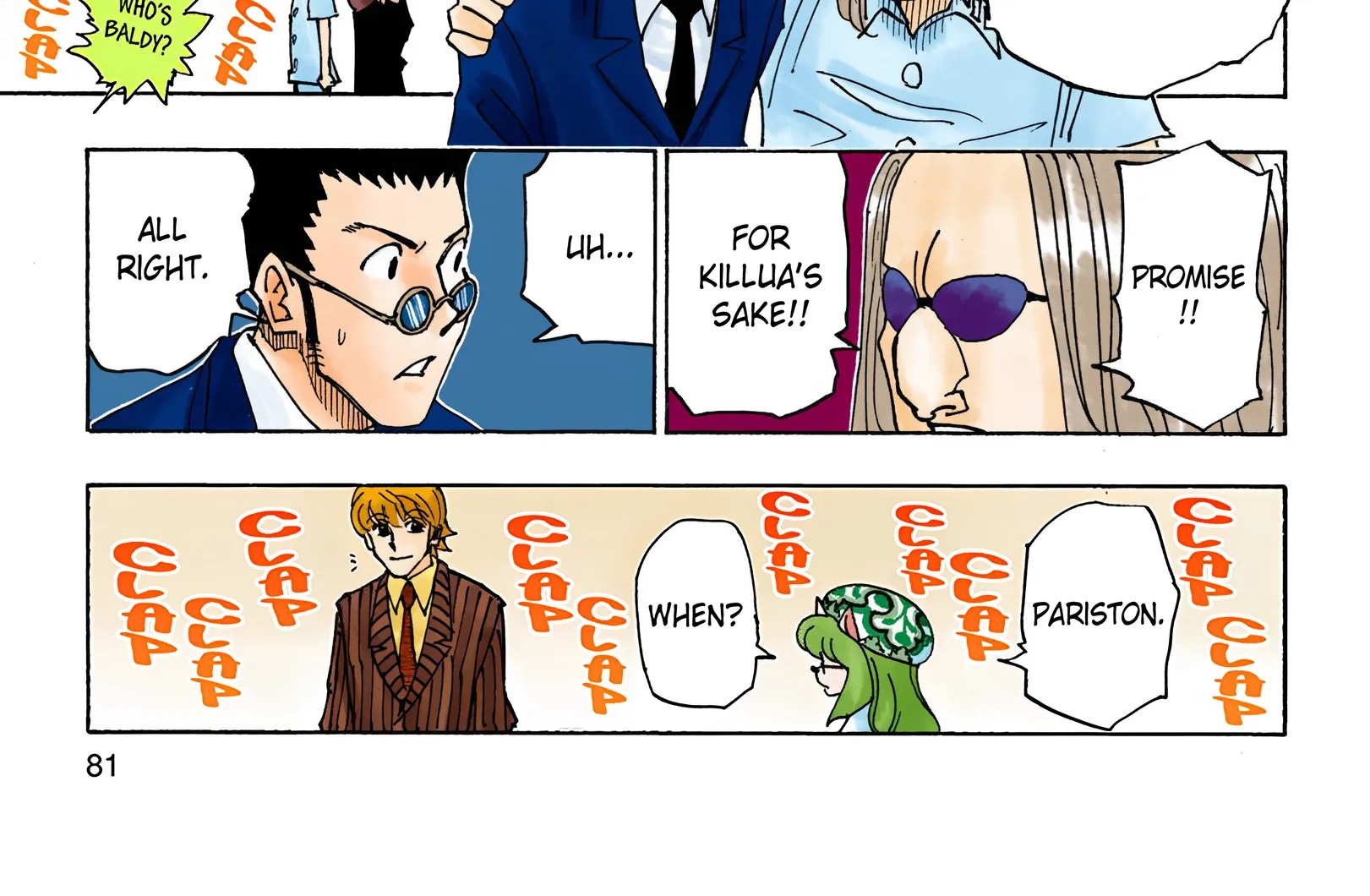 Hunter x Hunter Colored Manga