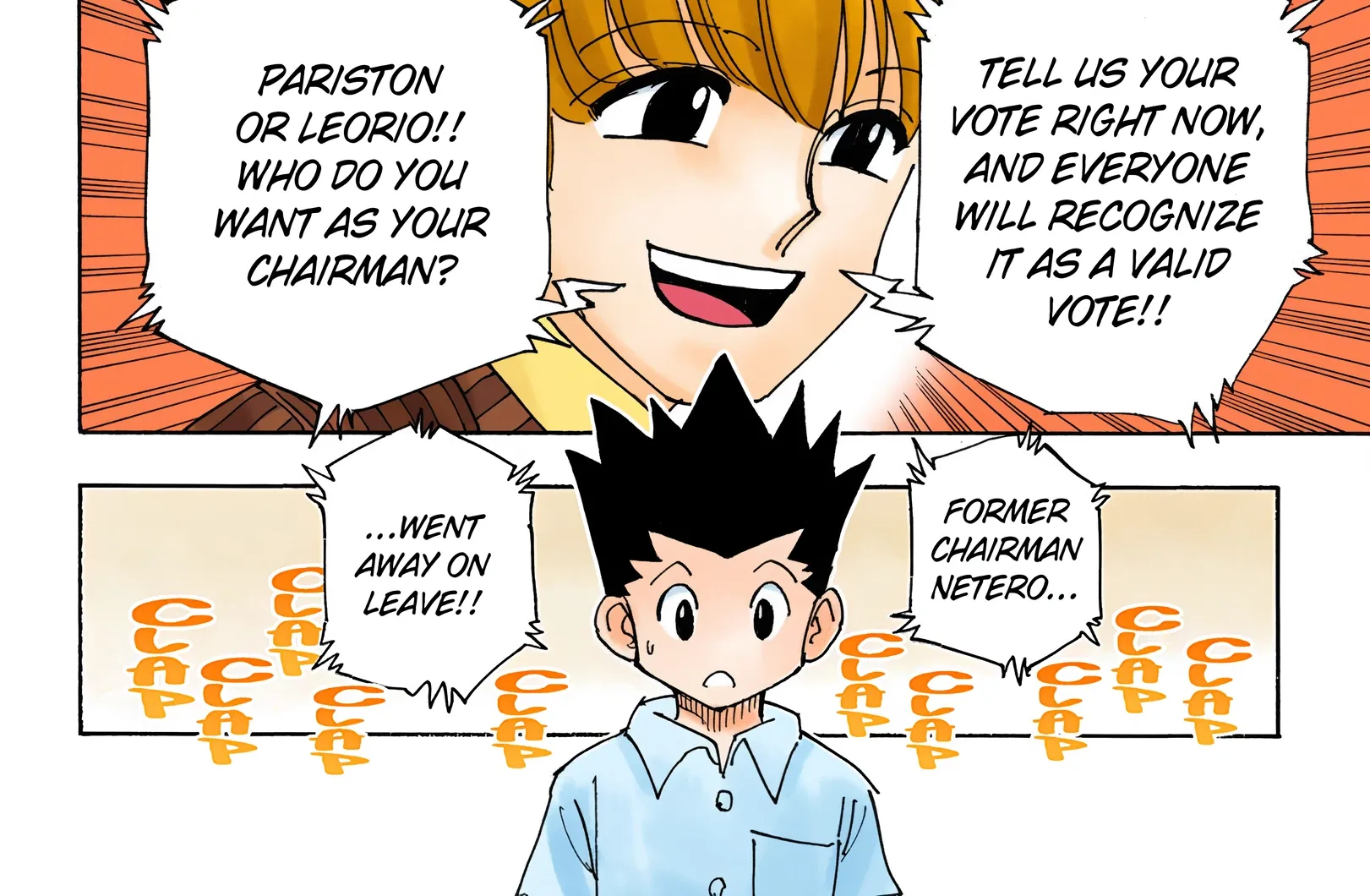 Hunter x Hunter Colored Manga