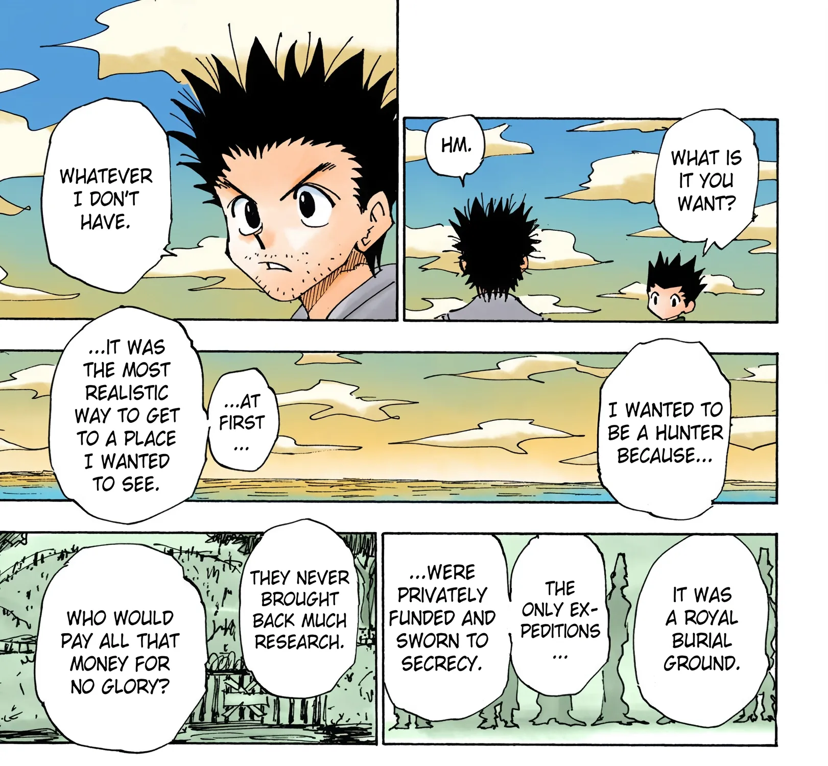 Hunter x Hunter Colored Manga