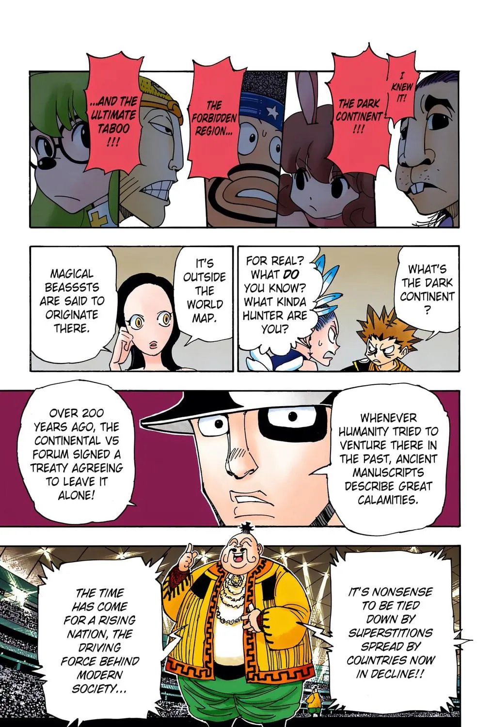 Hunter x Hunter Colored Manga