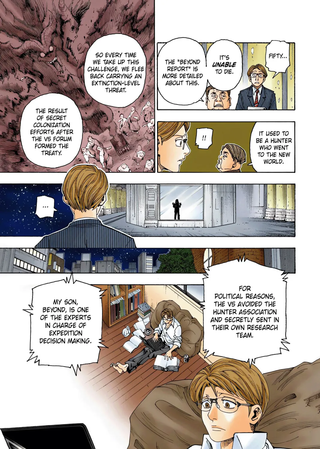 Hunter x Hunter Colored Manga