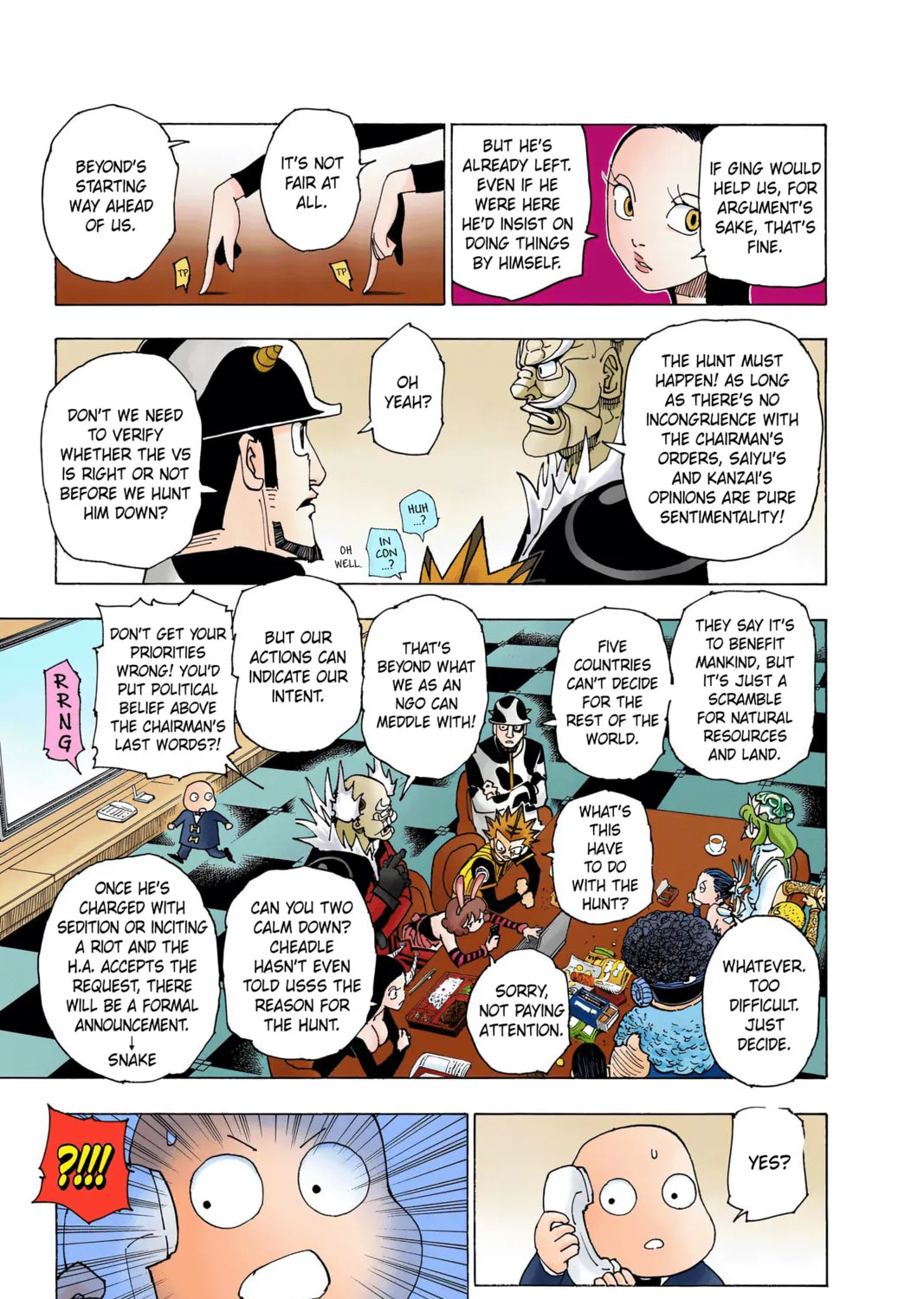 Hunter x Hunter Colored Manga