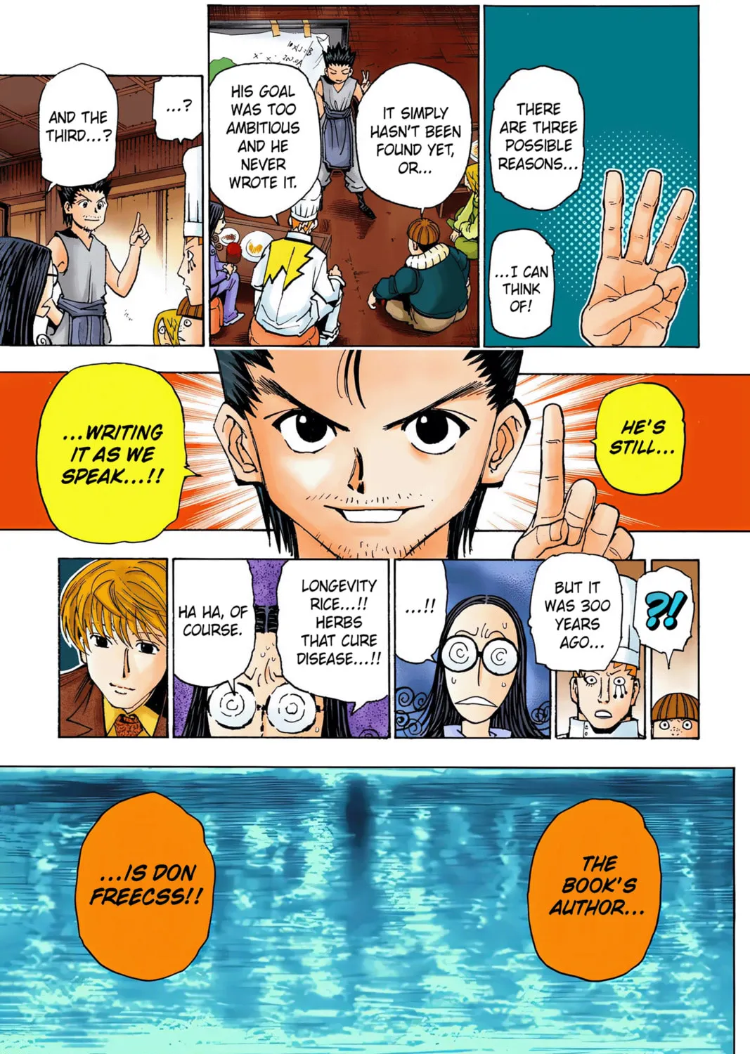 Hunter x Hunter Colored Manga