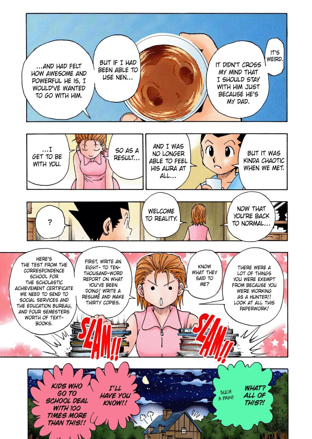 Hunter x Hunter Colored Manga