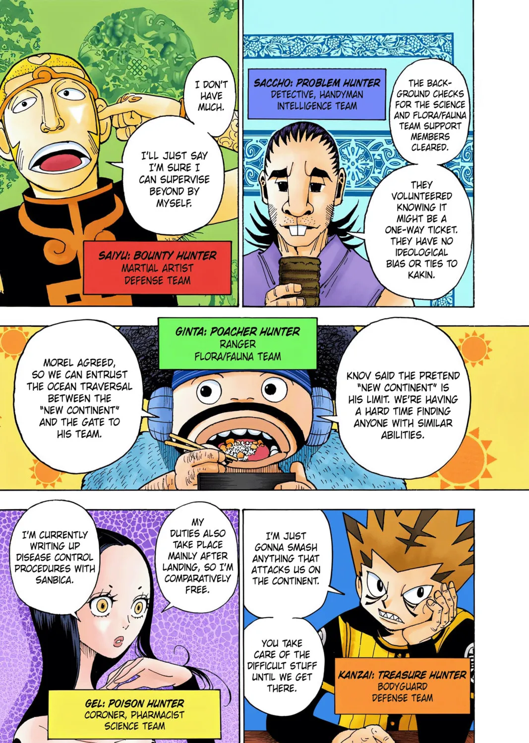 Hunter x Hunter Colored Manga