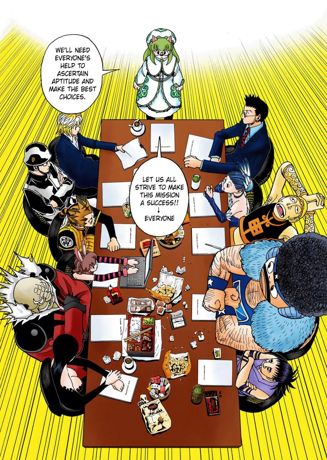 Hunter x Hunter Colored Manga