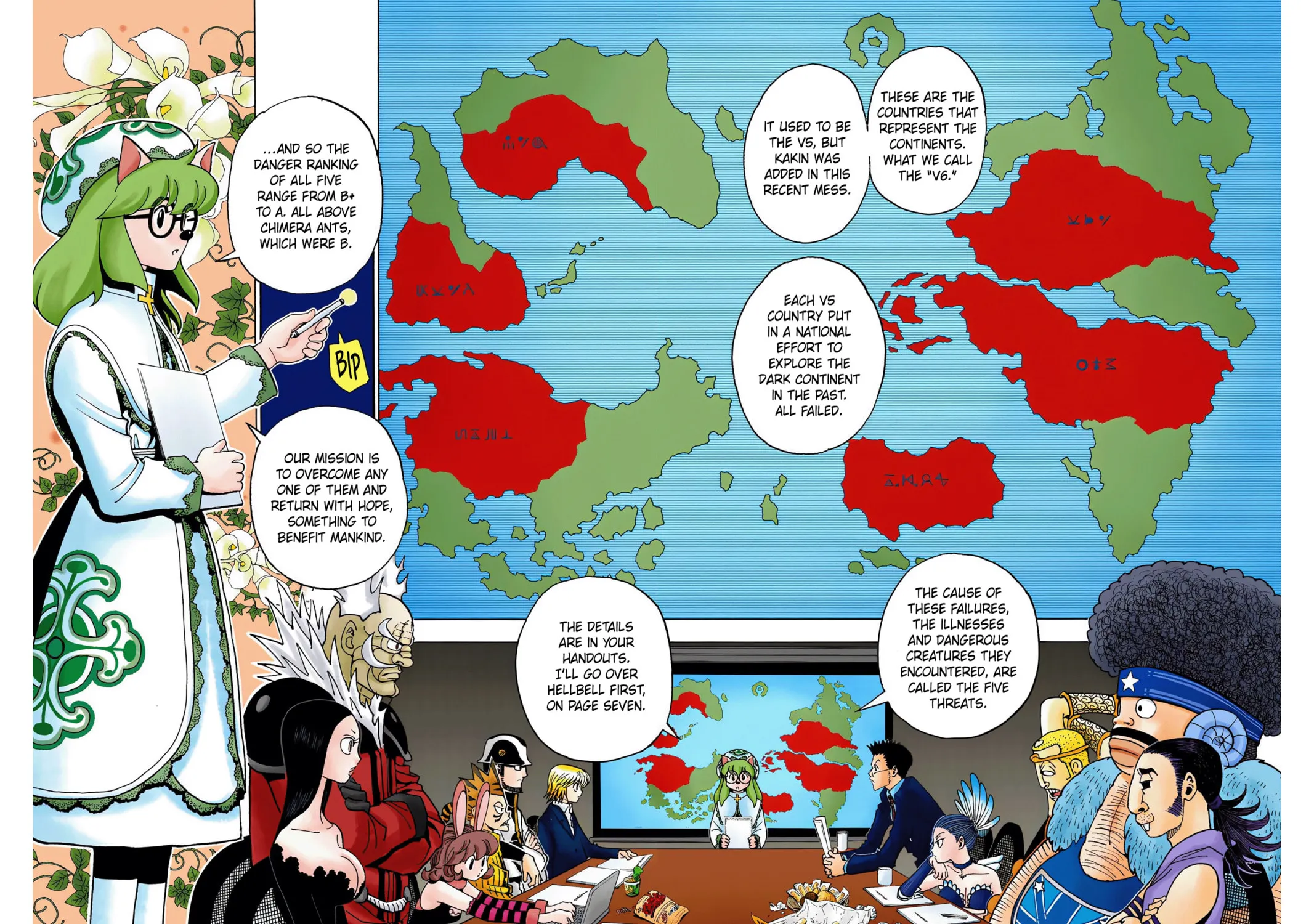 Hunter x Hunter Colored Manga