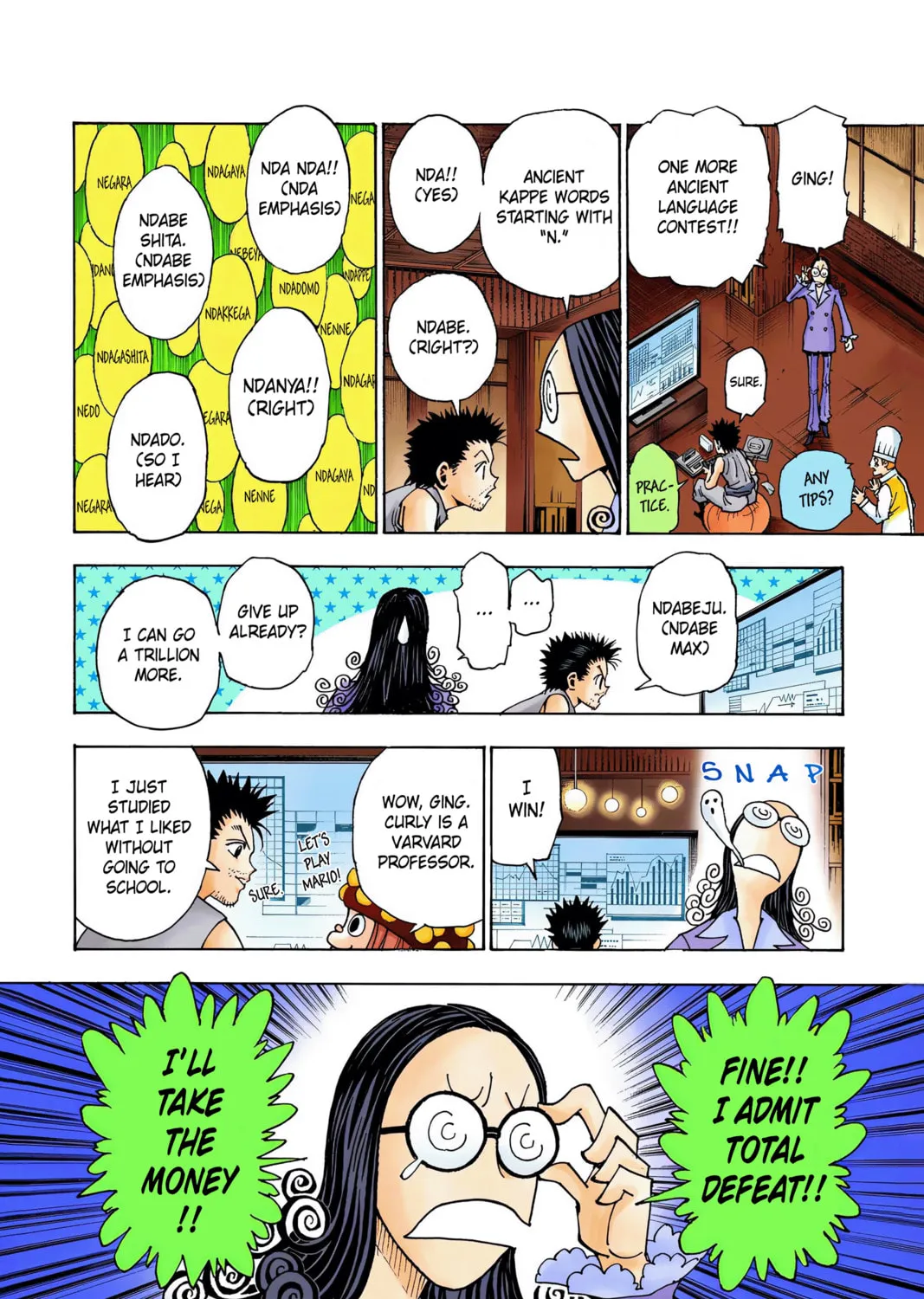 Hunter x Hunter Colored Manga