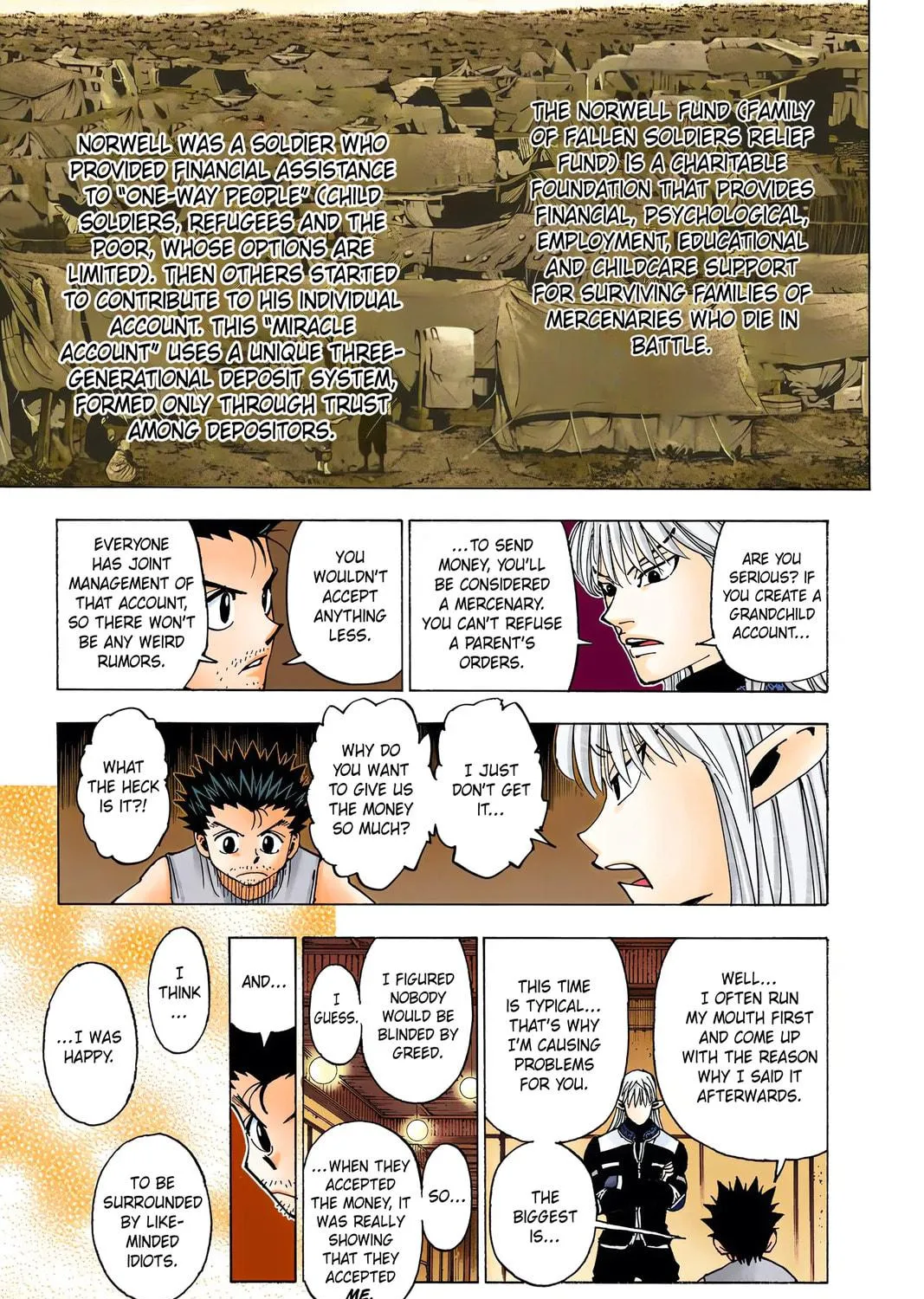 Hunter x Hunter Colored Manga