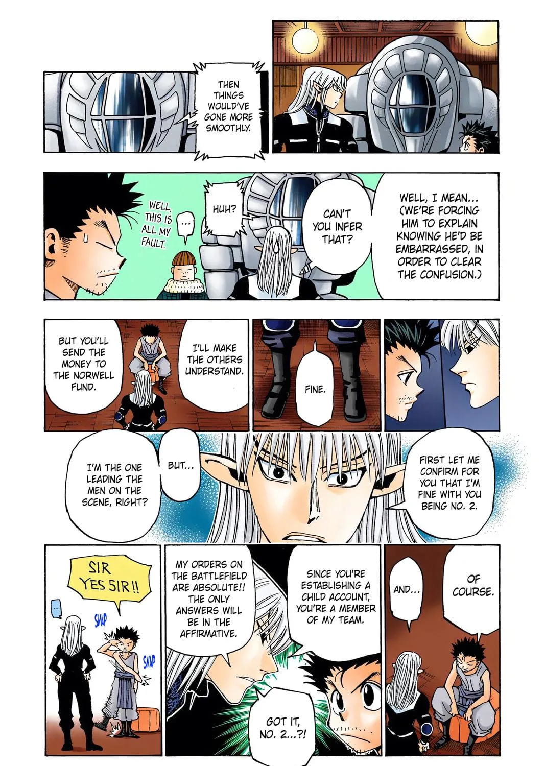 Hunter x Hunter Colored Manga
