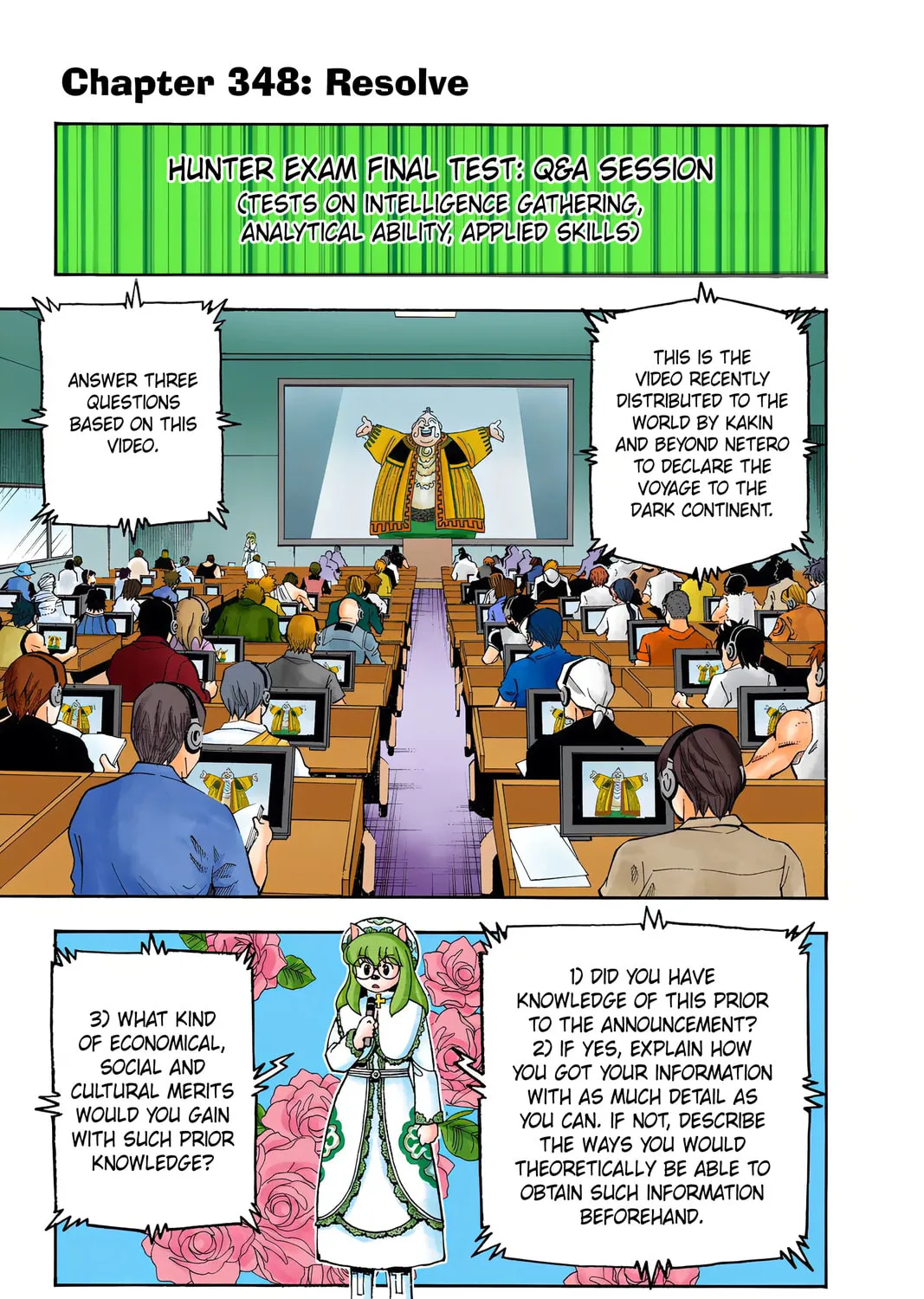 Hunter x Hunter Colored Manga