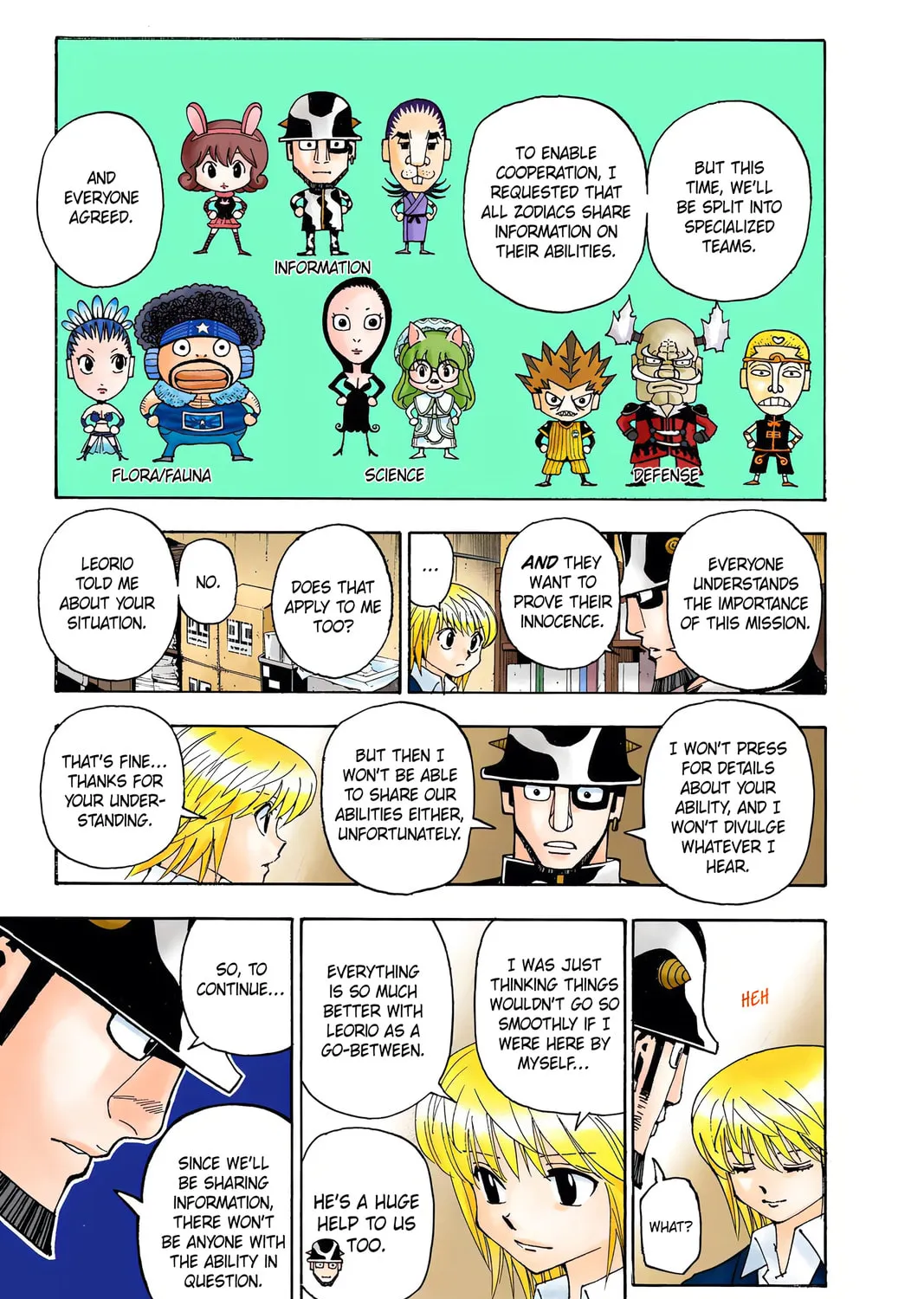 Hunter x Hunter Colored Manga