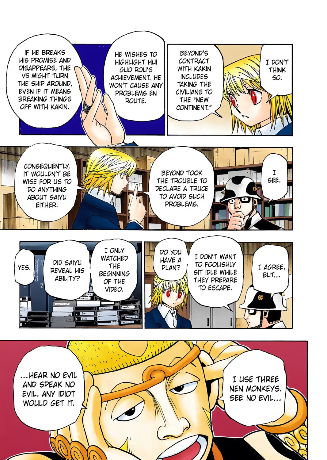 Hunter x Hunter Colored Manga