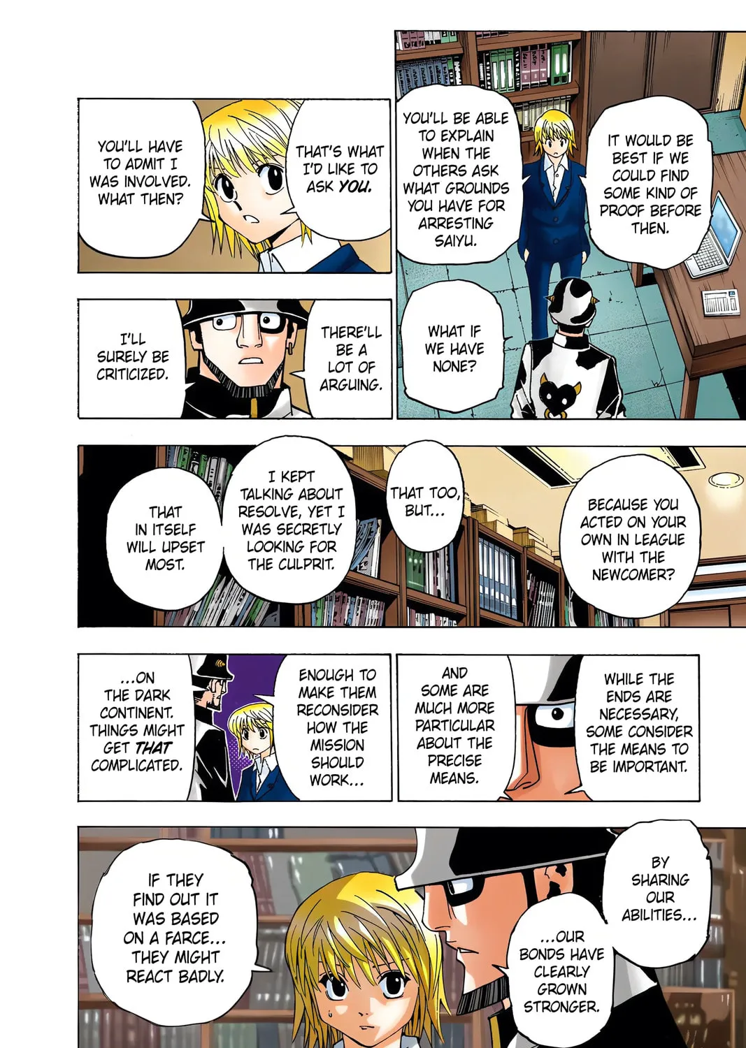 Hunter x Hunter Colored Manga