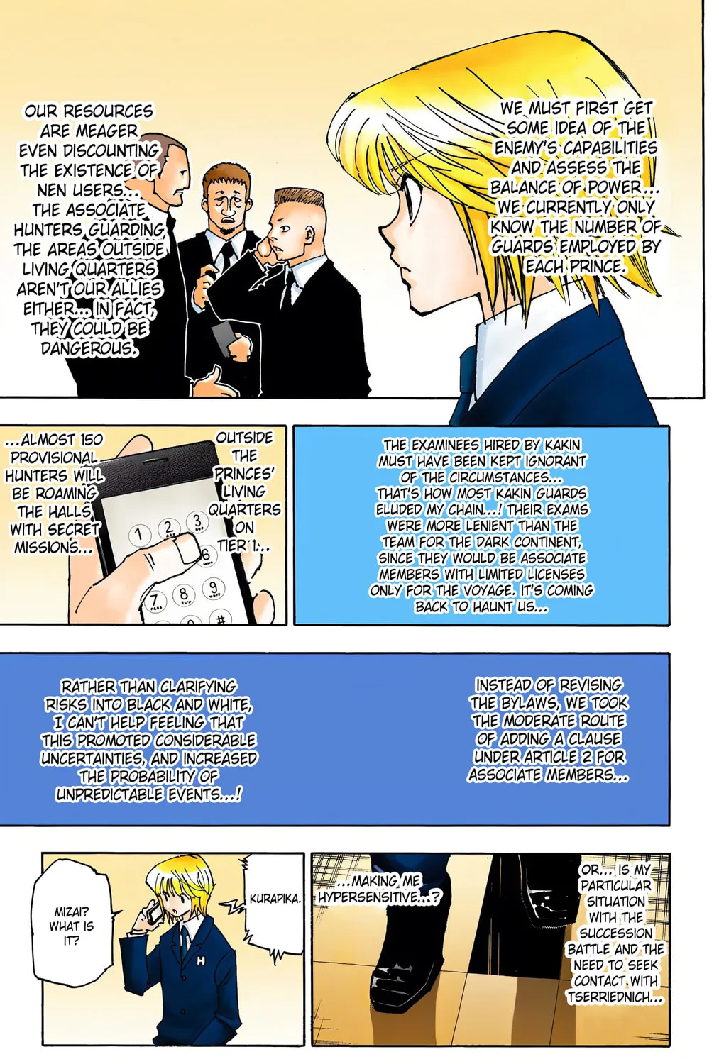 Hunter x Hunter Colored Manga