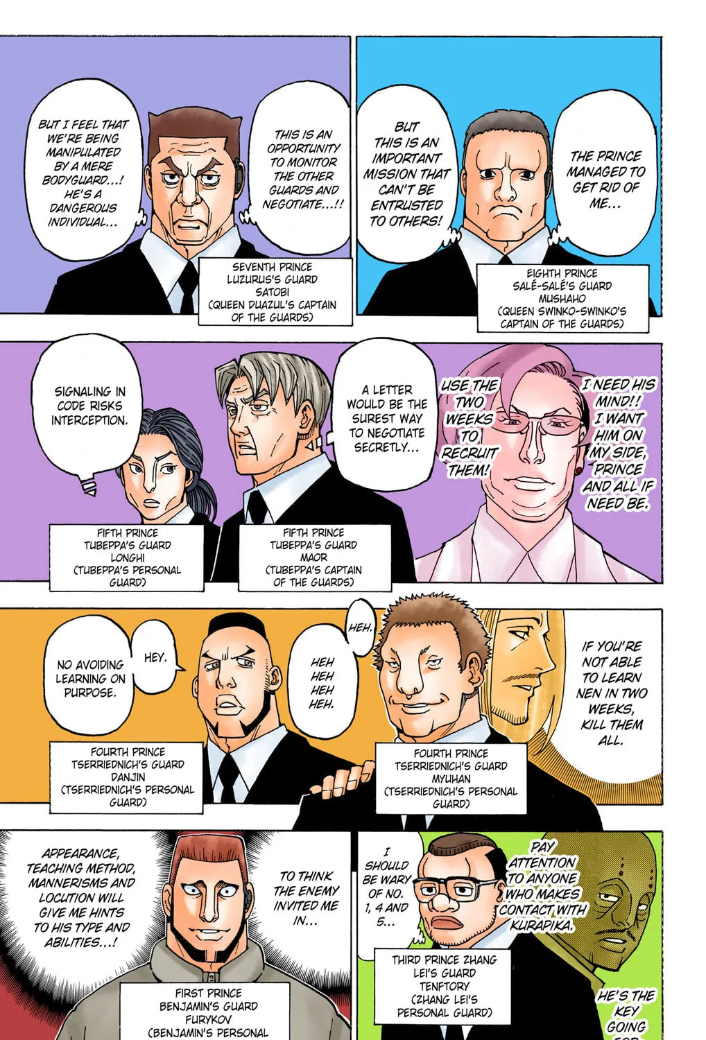 Hunter x Hunter Colored Manga