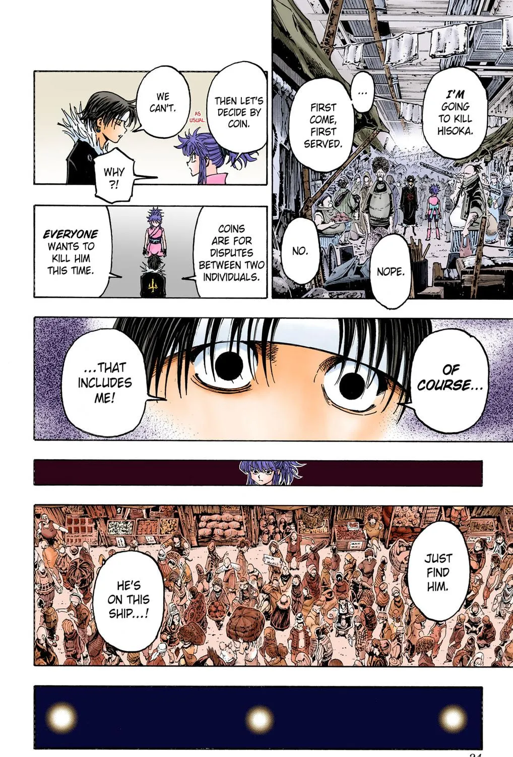 Hunter x Hunter Colored Manga