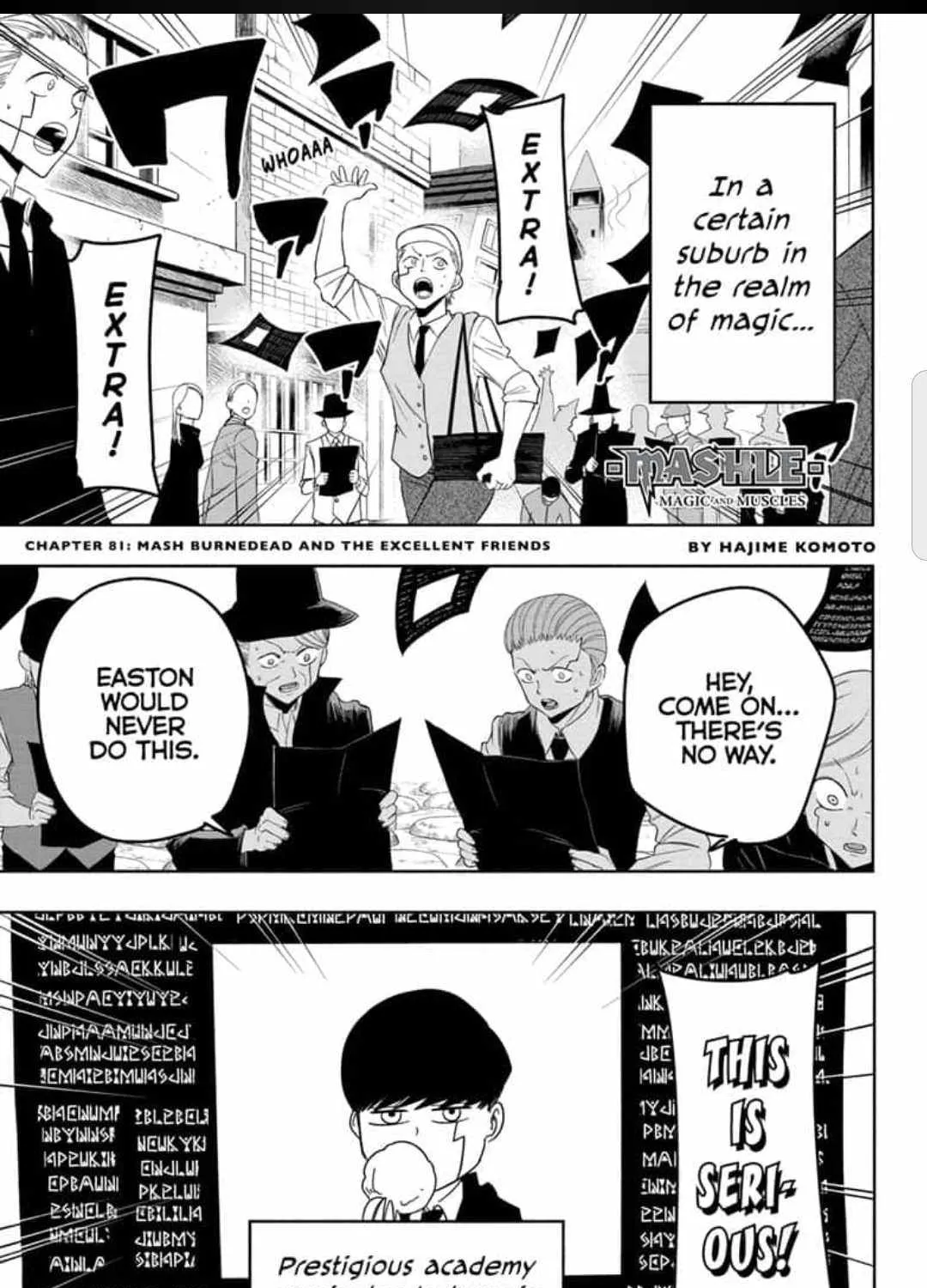 Mashle: Magic and Muscles