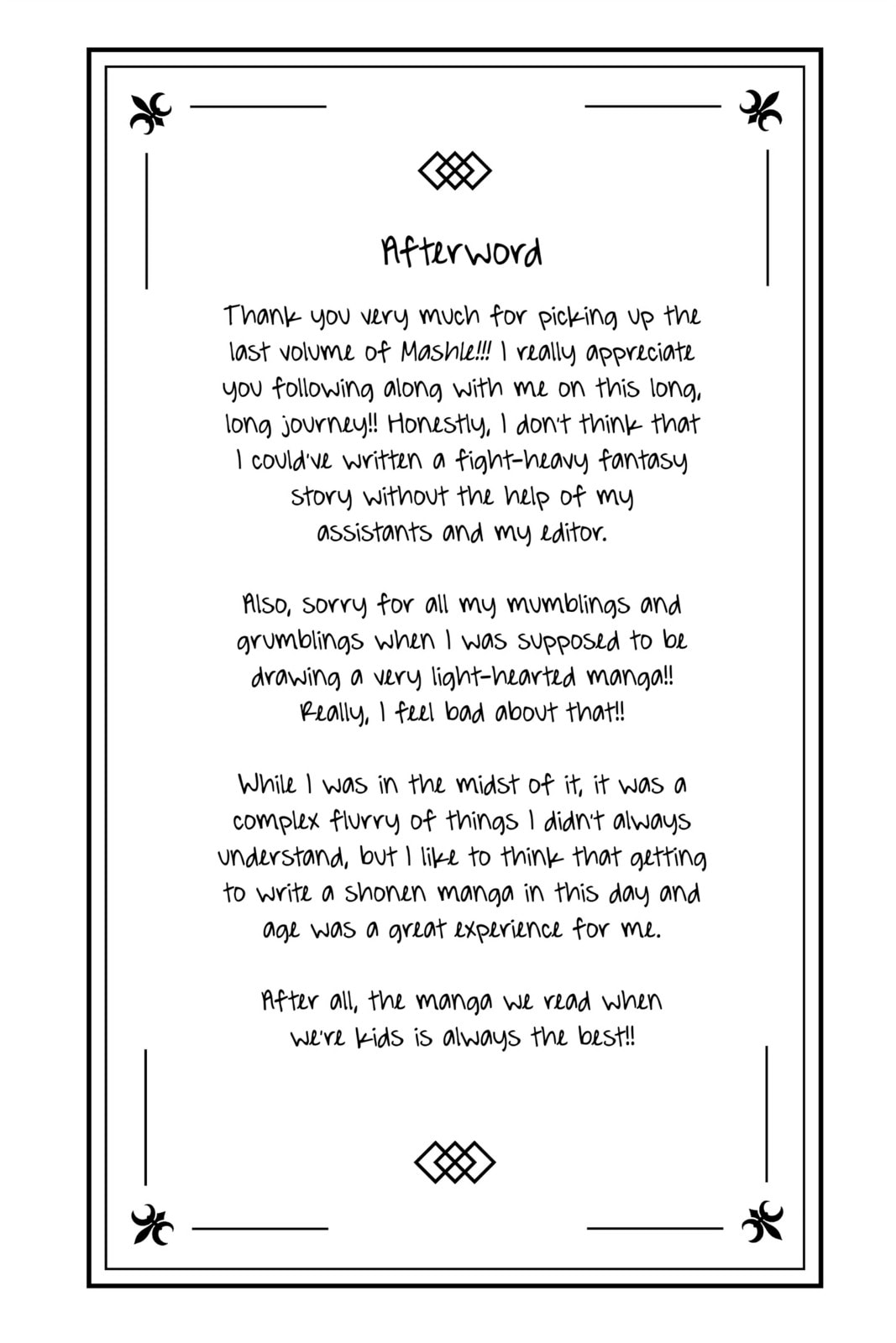 Mashle: Magic and Muscles