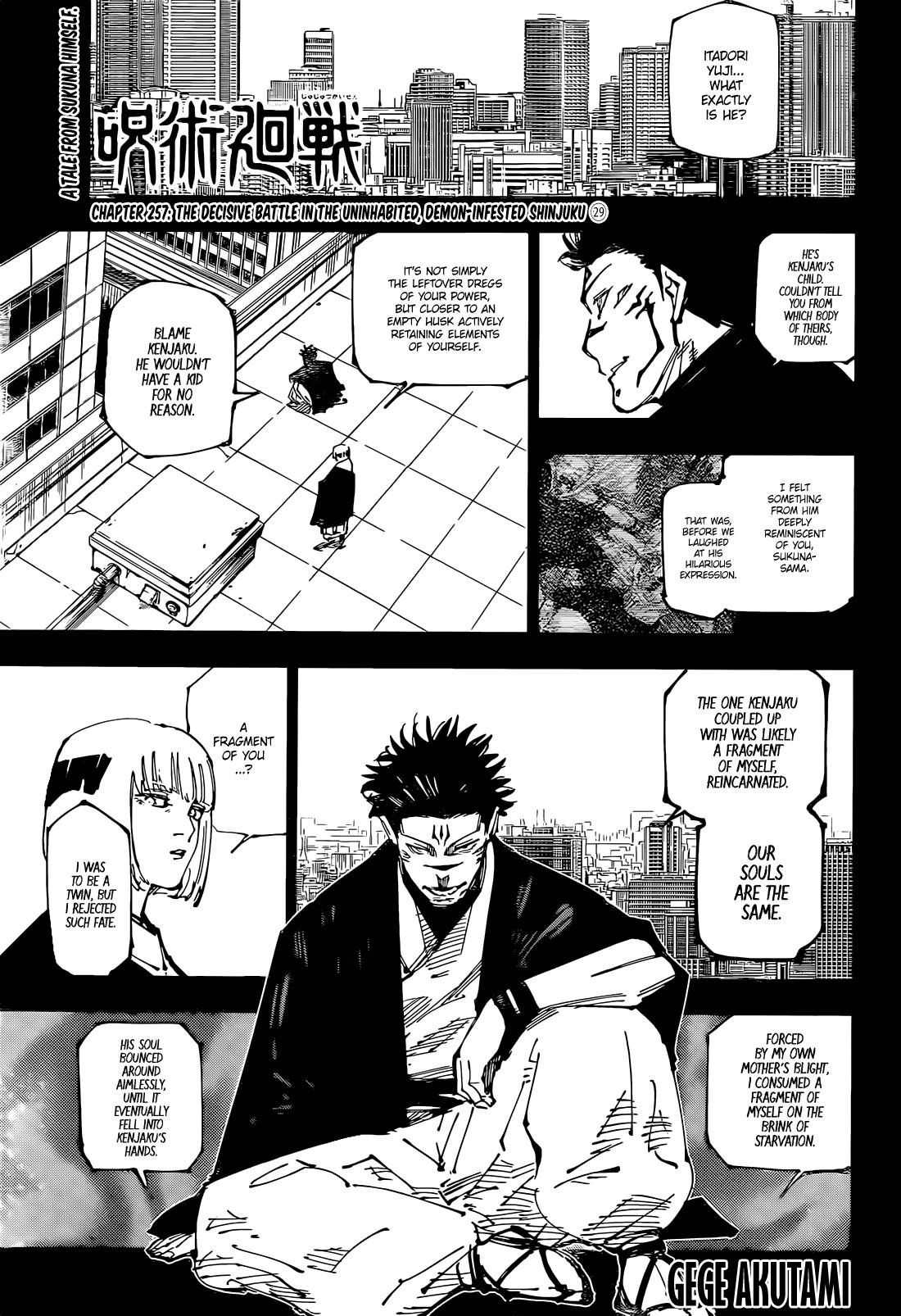 Jujutsu Kaisen Manga Online