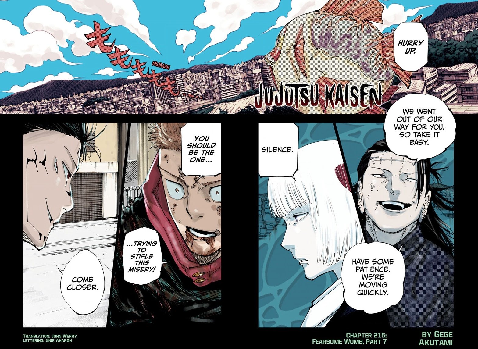 Jujutsu Kaisen Manga Online