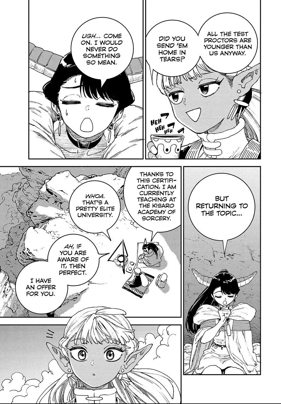 The Journey of a Dark Elf with Fading Powers