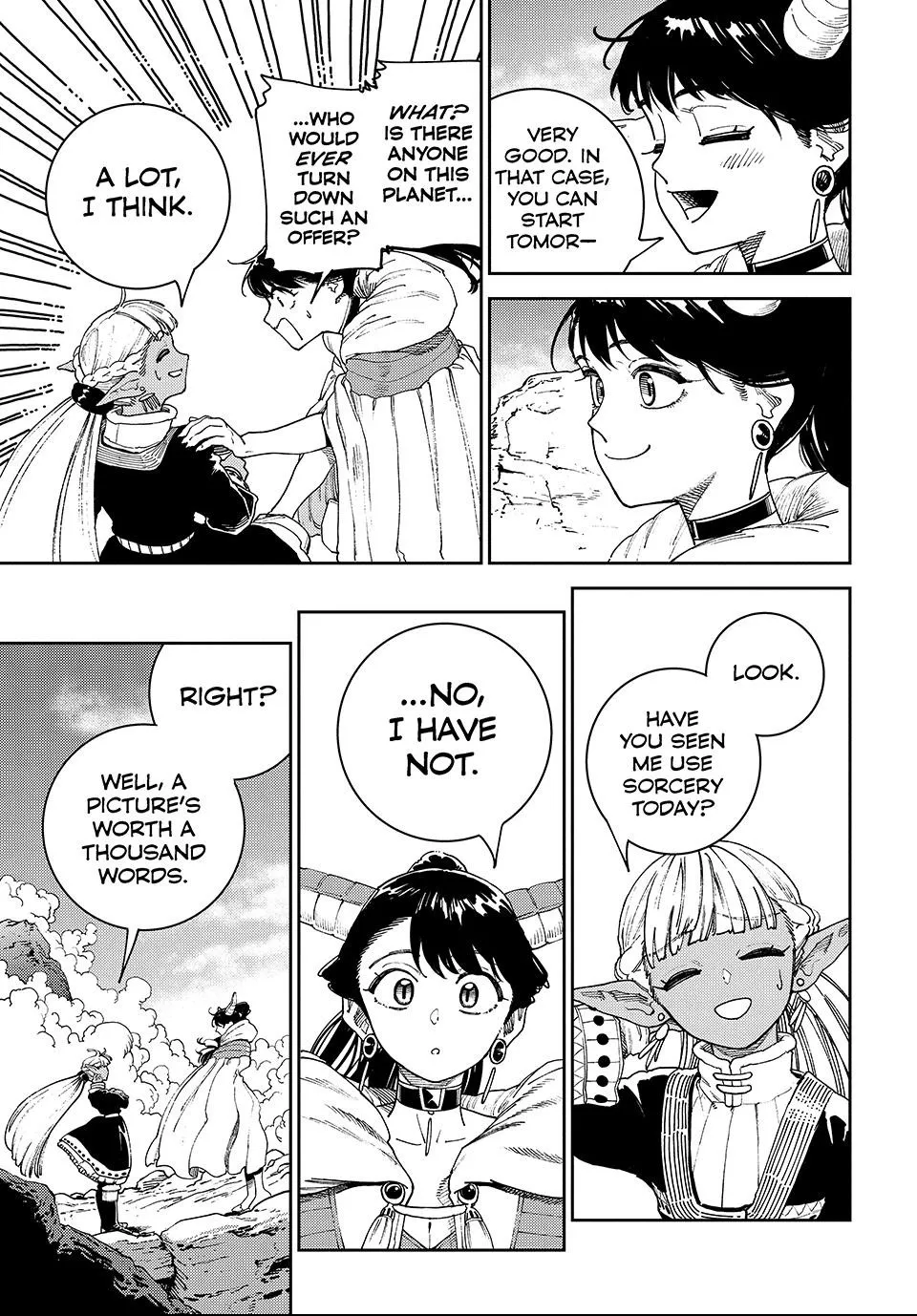 The Journey of a Dark Elf with Fading Powers