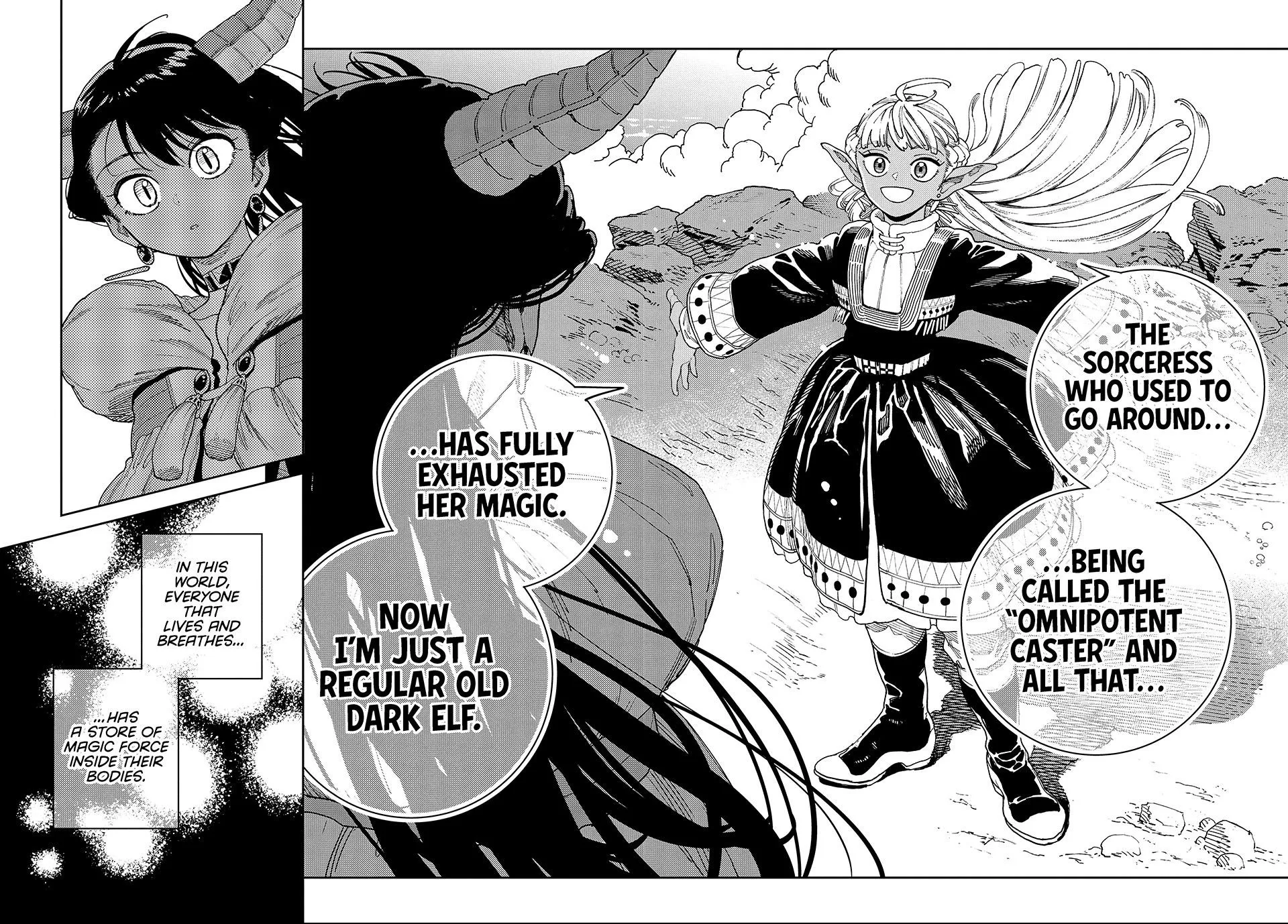 The Journey of a Dark Elf with Fading Powers