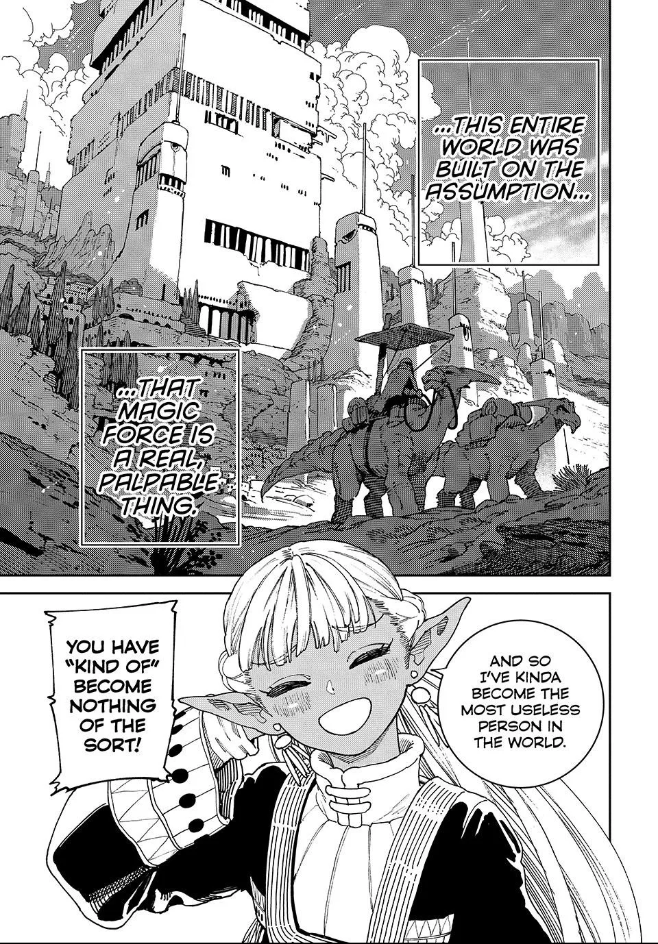 The Journey of a Dark Elf with Fading Powers