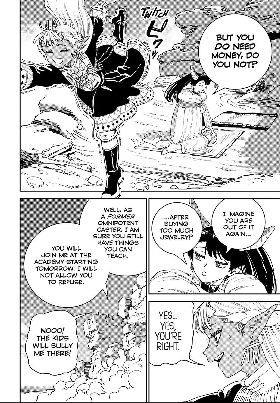 The Journey of a Dark Elf with Fading Powers