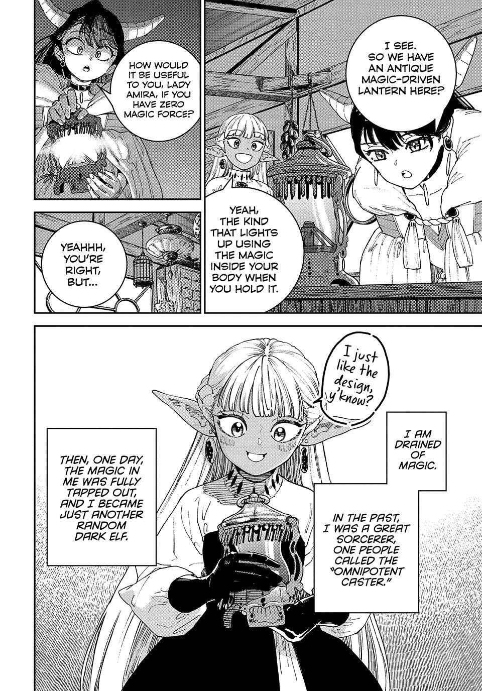 The Journey of a Dark Elf with Fading Powers