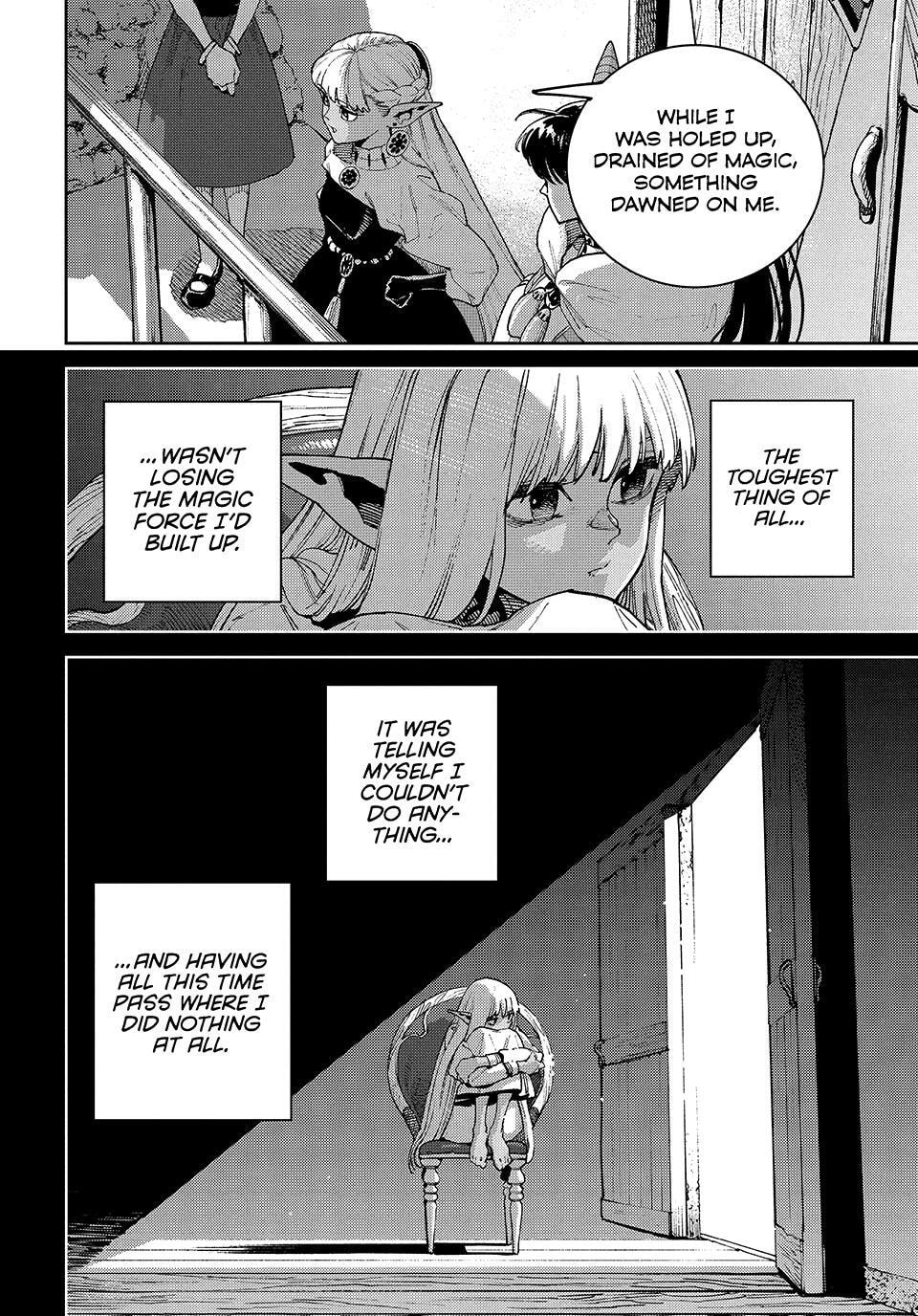 The Journey of a Dark Elf with Fading Powers