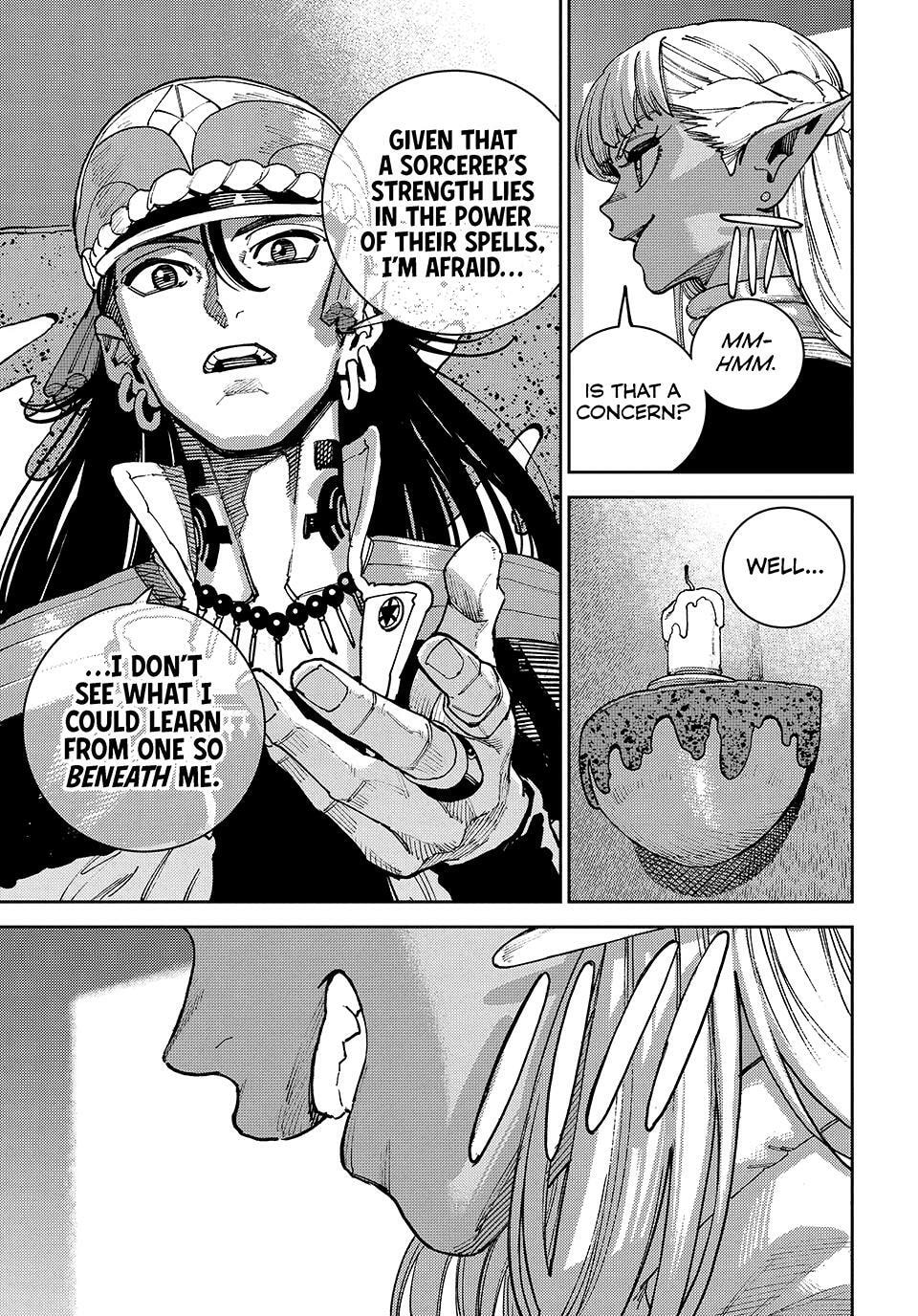 The Journey of a Dark Elf with Fading Powers