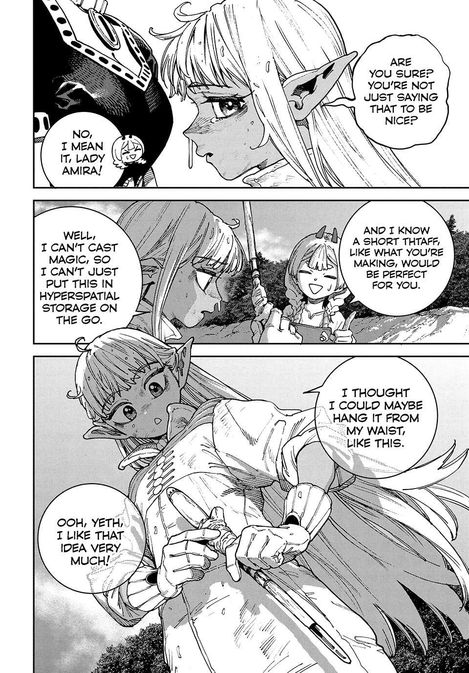 The Journey of a Dark Elf with Fading Powers