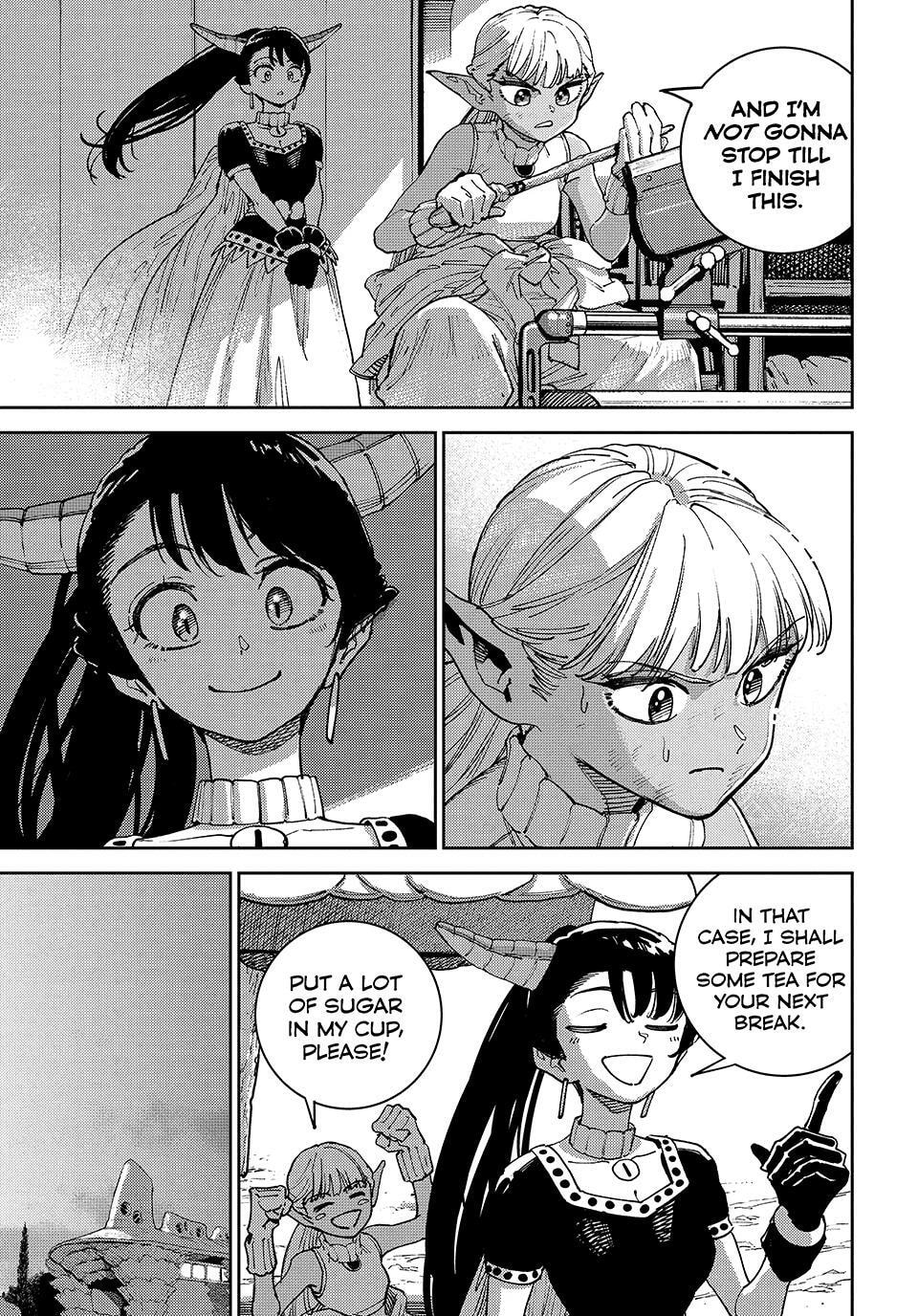 The Journey of a Dark Elf with Fading Powers